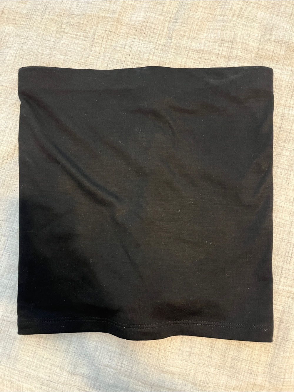 Vincent James black wool tube top - Picture 3 of 7
